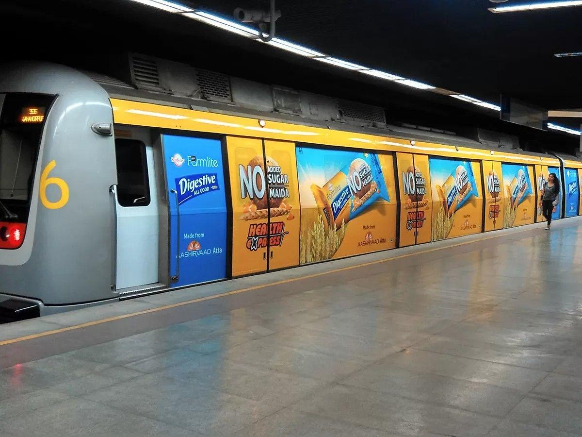 Capture Every Passenger’s Eye with High-Impact Metro Train Branding!