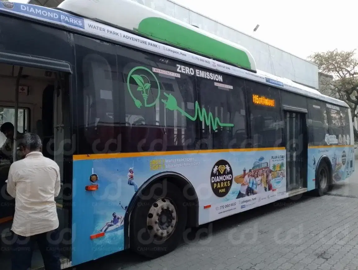 Take Your Message Across the City with High-Impact Bus Advertising!