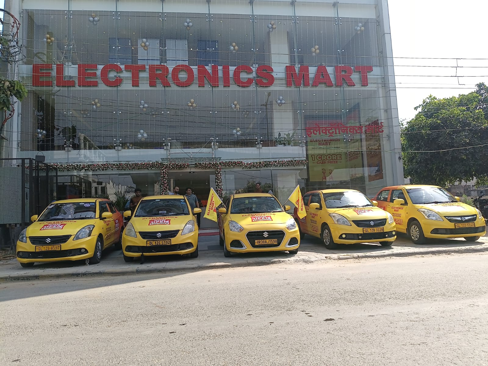 Electronics Mart campaign CashurDrive