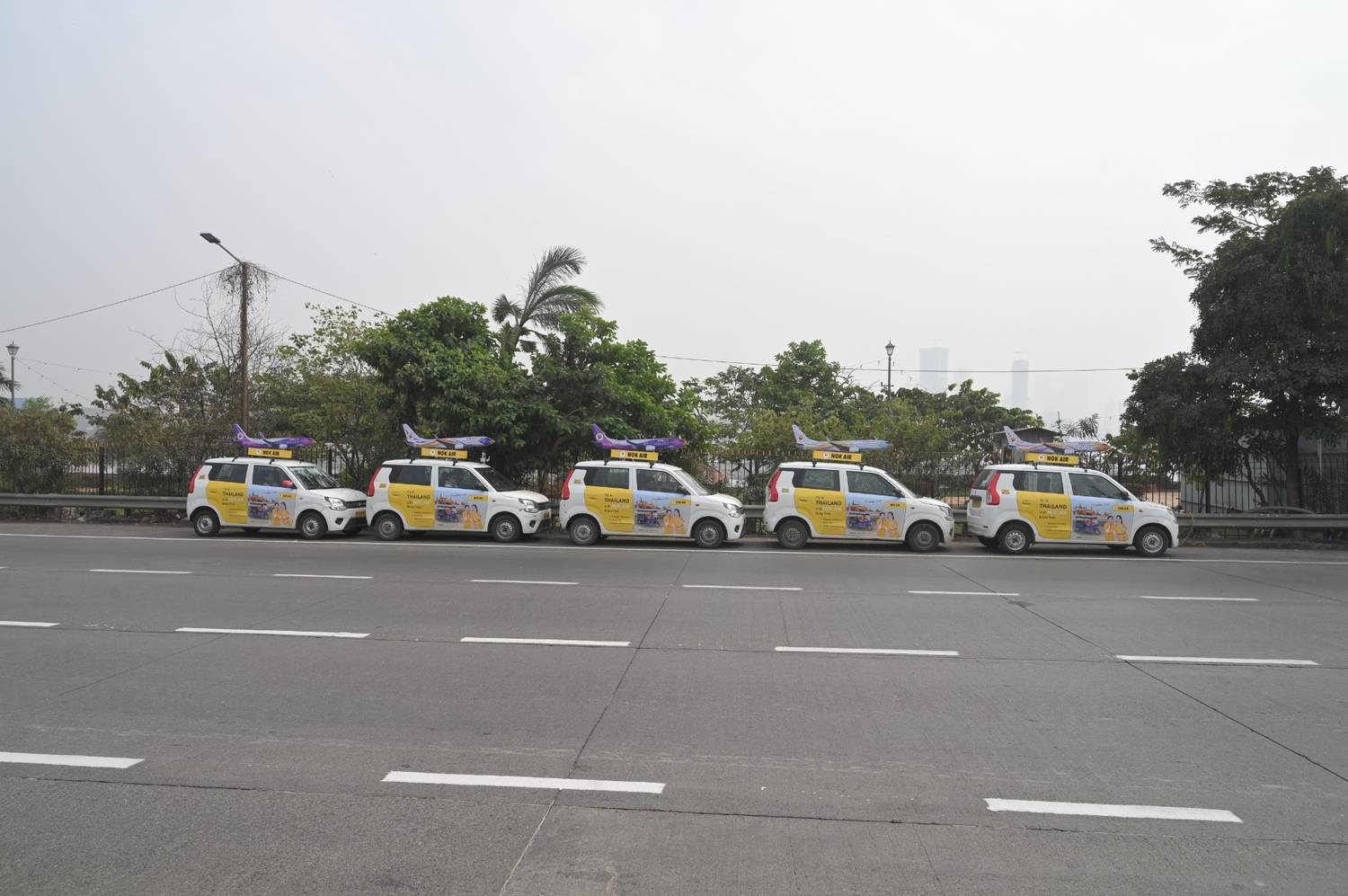 Nok Air's Innovative Transit Advertising Campaign in Mumbai | CashurDrive