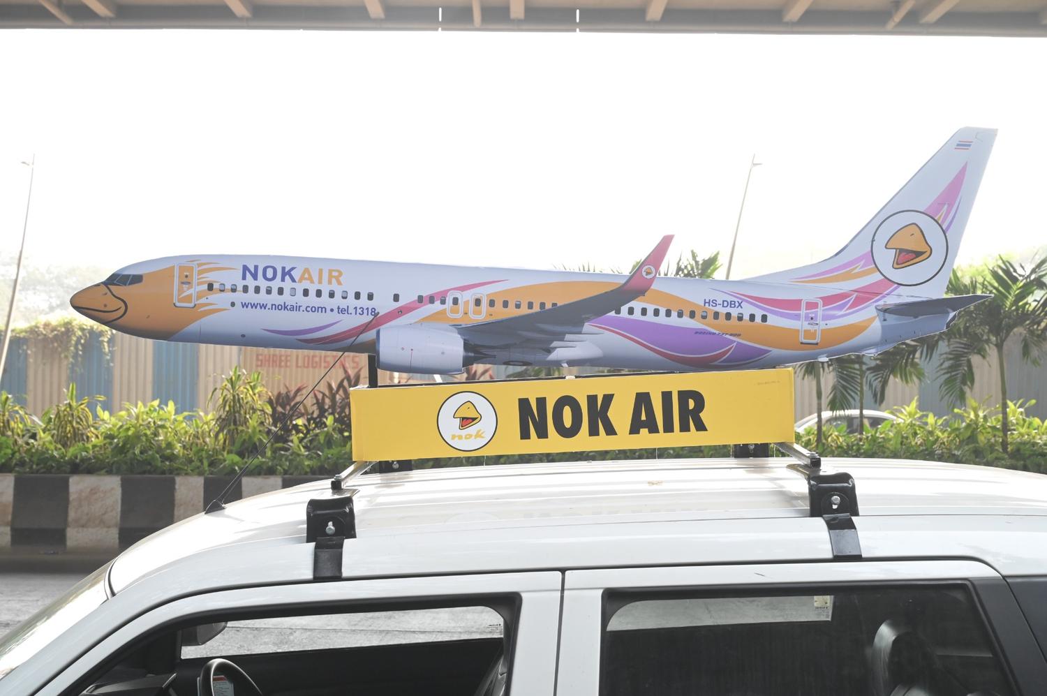 Nok Air's Innovative Transit Advertising Campaign in Mumbai | CashurDrive