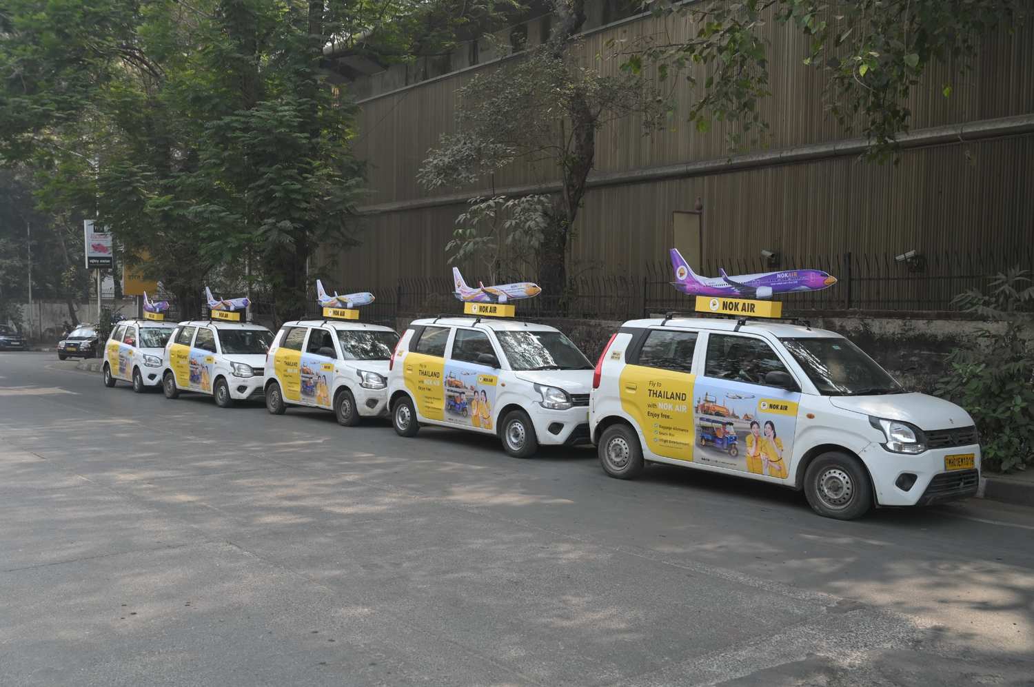 Nok Air's Innovative Transit Advertising Campaign in Mumbai | CashurDrive